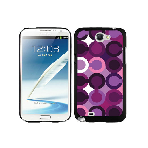 Coach Fashion C Purple Samsung Note 2 Cases DSV - Click Image to Close